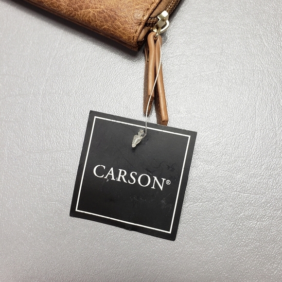 Carson faux leather brown small bag - Picture 4 of 11